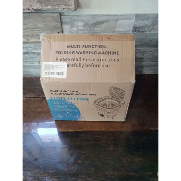 Mini Washing Machine 8L Folding Portable Sterilization Drying Laundry Machine - Picture 9 of 11